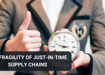 The Fragility of Just-in-Time Supply Chains