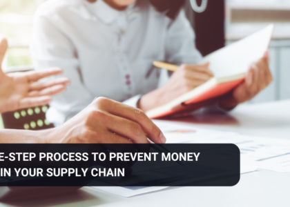 Three-step process to prevent money loss in your supply chain.