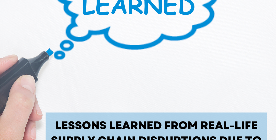 Lessons learned from real-life supply chain disruptions due to natural events. Natural disasters can strike without warning, leaving a trail of destruction that often disrupts supply chains across the globe. These disruptions not only affect the immediate area but can ripple through interconnected networks, impacting businesses and consumers far and wide. Understanding the lessons learned from real-life supply chain disruptions due to natural events is crucial for businesses looking to build resilience and minimize future risks. The Fragility of Supply Chains Supply chains are complex systems that involve the production and distribution of goods. They rely on a delicate balance of timing, resources, and logistics. When a natural disaster occurs—be it a hurricane, earthquake, or flood—the entire system can be thrown into chaos. For instance, the 2011 earthquake and tsunami in Japan severely disrupted the electronics supply chain, affecting the production of semiconductors and other critical components. This event highlighted how a single disaster could impact global markets, leading to shortages and price spikes for consumers. Real-Life Examples of Disruption 1. Thailand Floods (2011): The floods in Thailand inundated industrial parks where hard drives were manufactured. With about 25% of the world's hard drives produced there, the floods led to significant shortages and price increases in the hard drive market. Companies like Western Digital had to allocate their production, causing delays for many customers. 2. Hong Kong Typhoon (2011): Typhoon Nesat disrupted airfreight operations in Hong Kong, a critical hub for shipping IT products. While the disruption was short-lived, it underscored the dependency of global supply chains on specific geographic locations and the potential for significant delays in product availability. 3. Taiwan Earthquake (1999): A massive earthquake in Taiwan caused a dramatic spike in the prices of DRAM chips, which are essential for many electronic devices. The disaster affected production facilities that supplied a large portion of the world's memory chips, leading to a scramble for alternative sources and significant price volatility. These examples illustrate the vulnerability of supply chains to natural disasters and the cascading effects that can occur when production is halted. Lessons Learned 1. Diversification of Suppliers One of the most critical lessons from supply chain disruptions is the need for diversification. Relying on a single supplier or geographic region can be risky. Businesses should consider establishing relationships with multiple suppliers across different locations. This strategy can help mitigate the impact of a disaster in one area by allowing companies to source materials or products from elsewhere. 2. Building Inventory Reserves While "just-in-time" inventory systems have become popular for their efficiency, they can leave businesses vulnerable during disruptions. Maintaining a strategic reserve of essential products can provide a buffer against unexpected events. For example, a candy manufacturer might keep extra stock of ingredients in a different location to ensure production can continue even if one facility is affected by a natural disaster. 3. Investing in Technology for Visibility Real-time monitoring and analytics tools can help businesses anticipate disruptions. By investing in technology that provides visibility into supply chain operations, companies can quickly identify potential risks and respond proactively. For instance, automated systems can alert logistics teams about severe weather patterns that may affect shipping routes, allowing them to reroute shipments or adjust delivery schedules in advance. 4. Developing Contingency Plans Having a well-thought-out contingency plan is essential. This plan should outline specific actions to take in the event of a disaster, including alternative sourcing strategies, communication protocols, and recovery processes. For example, if a production facility in a hurricane-prone area is impacted, a company should have a plan to shift production to another facility in a less vulnerable location. 5. Collaboration and Communication Effective communication among all stakeholders in the supply chain is vital during a disruption. Companies should foster strong relationships with suppliers, logistics providers, and customers to ensure everyone is informed and can coordinate efforts during a crisis. Regular updates and transparent communication can help manage expectations and minimize confusion.