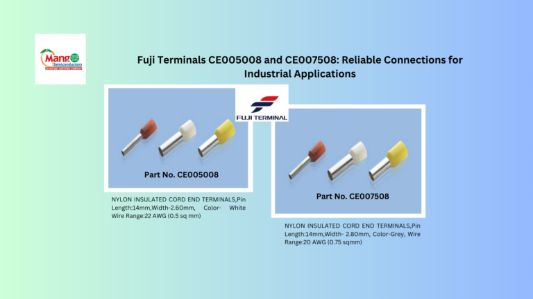 Fuji Terminals CE005008 and CE007508: Reliable Connections for Industrial Applications