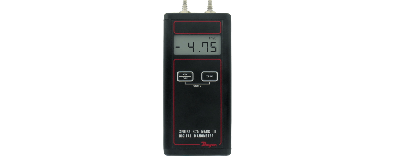 Series 475 Intrinsically Safe Handheld Digital Manometer